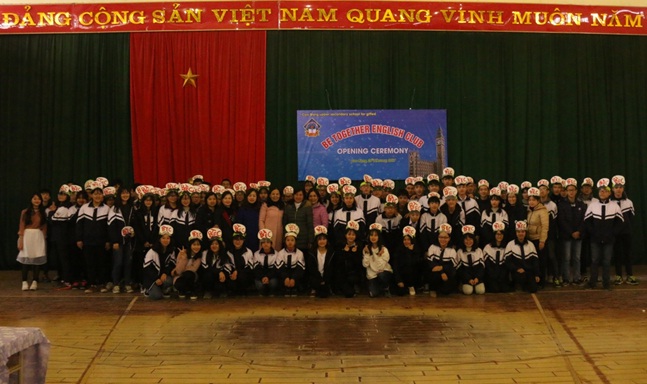Lễ ra mắt Câu lạc bộ tiếng Anh trường THPT Chuyên Cao Bằng