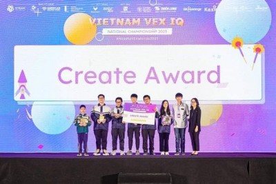 Đội Robotics Cao Bằng đoạt thành tích cao tại Giải vô địch VEX IQ Robotics toàn quốc 2023