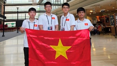 Việt Nam đoạt 4 Huy chương Olympic Tin học quốc tế