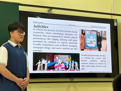 Tổ Ngoại ngữ hưởng ứng sôi nổi phong trào thi đua Chào mừng ngày Nhà giáo Việt Nam 20/11