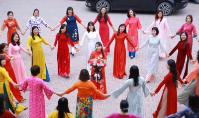 Trường THPT Chuyên Cao Bằng hưởng ứng "Tuần lễ Áo dài" năm 2026