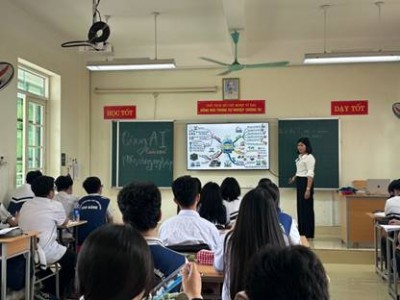 Ứng dụng Trí tuệ nhân tạo trong dạy học Địa lí với chủ đề “Cùng AI giải mã nền Công nghiệp”