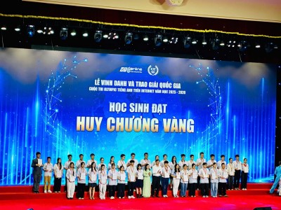 Học sinh trường THPT Chuyên Cao Bằng tỏa sáng tại lễ vinh danh và trao giải quốc gia IOE năm học 2025-2026