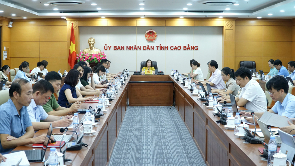 Các đại biểu tham dự tại điểm cầu tỉnh.